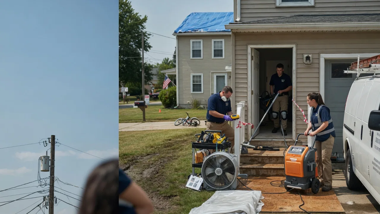 Water Damage Repair in Falmouth, IN near me